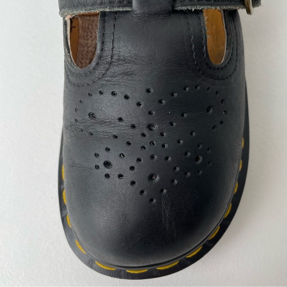Vintage Dr. Martens Black MIE 8065 Leather Double Strap Mary Janes UK 4 - Picture 10 of 16
